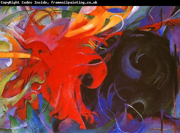 Franz Marc Fighting Forms